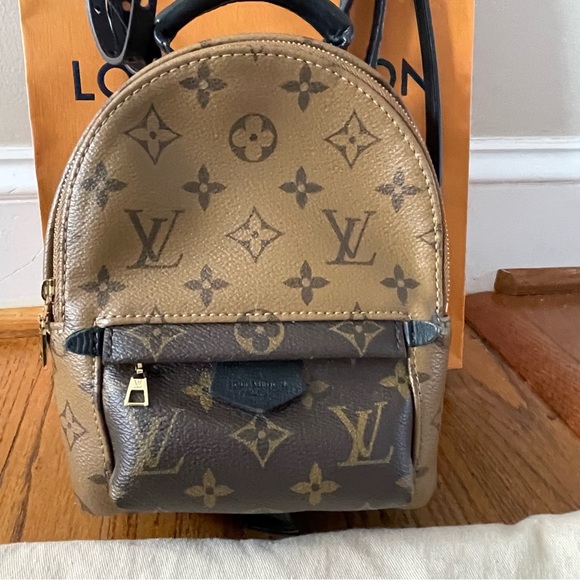 Louis Vuitton Palm Springs Mini Backpack Reverse Monogram Canvas MM44872 - Picture 3 of 9